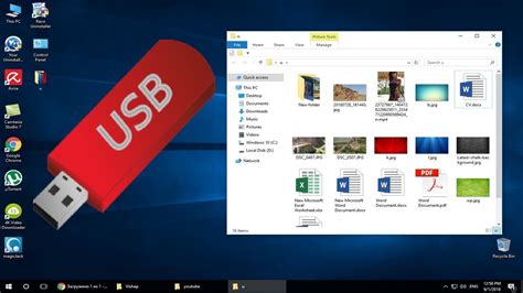 open my usb device.